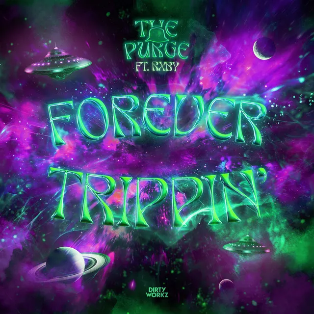 FOREVER TRIPPIN' by The Purge, RXBY - Rawstyle cover art