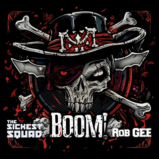 BOOM! by The Sickest Squad, Rob Gee - Frenchcore cover art