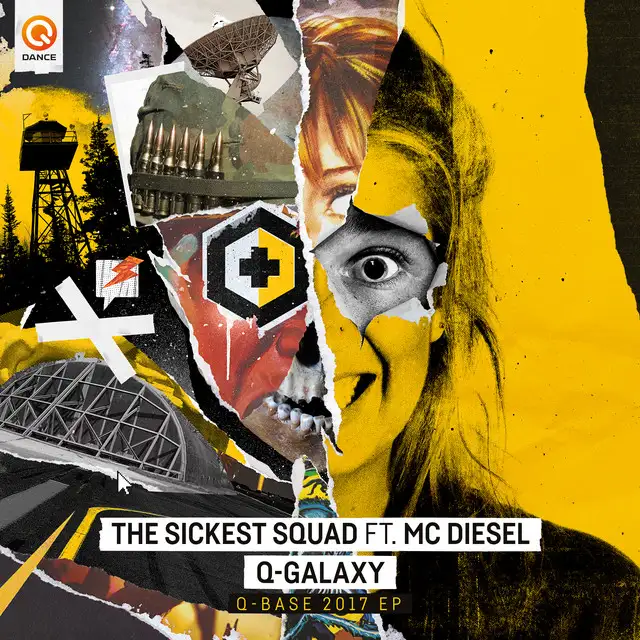 Q-Galaxy (Q-BASE BKJN OST 2017) by The Sickest Squad, MC Diesel - Frenchcore cover art