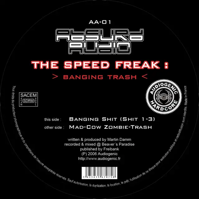 Banging Shit - Shit 1-3 by The Speed Freak - Frenchcore cover art