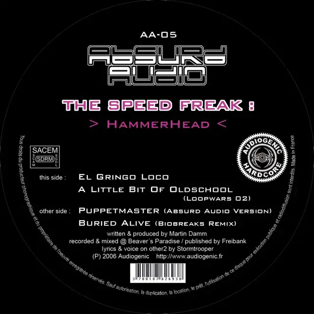 Buried Alive by The Speed Freak - Frenchcore cover art