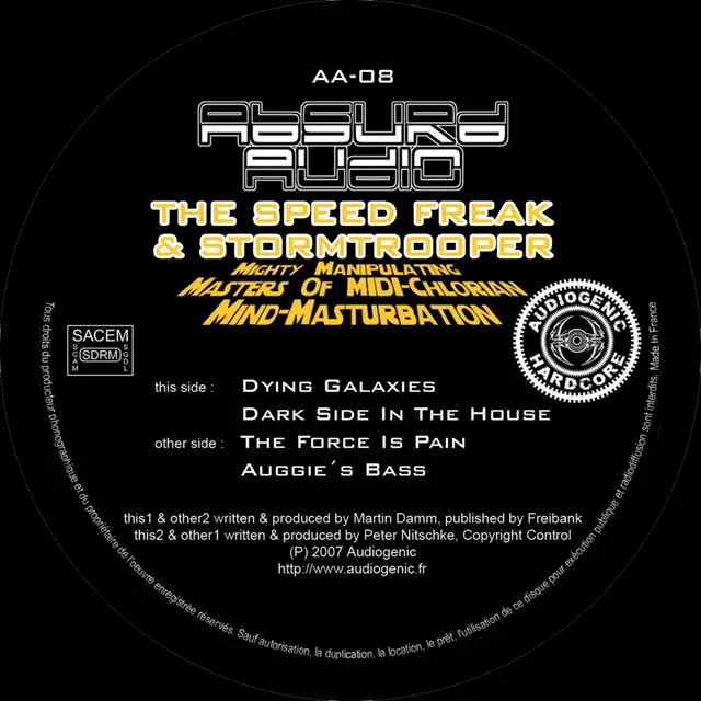 Stormtrooper: The Force Is Pain by The Speed Freak, Stormtrooper - Frenchcore cover art