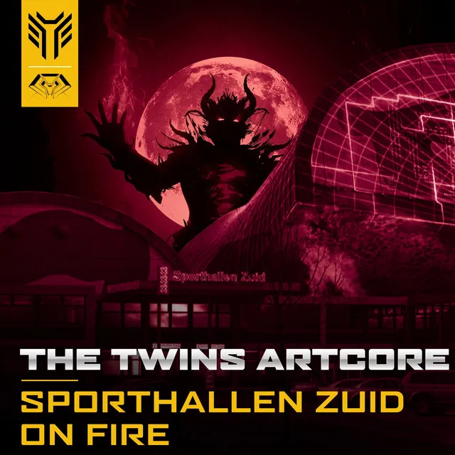 Sporthallen Zuid on Fire by The Twins Artcore - Hardcore cover art