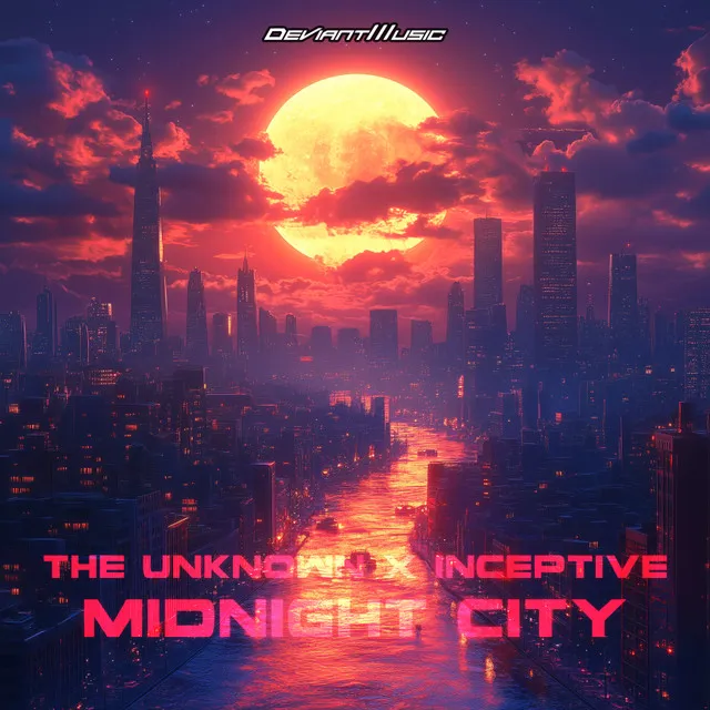 Midnight City by The Unknown, Inceptive - Hardstyle cover art