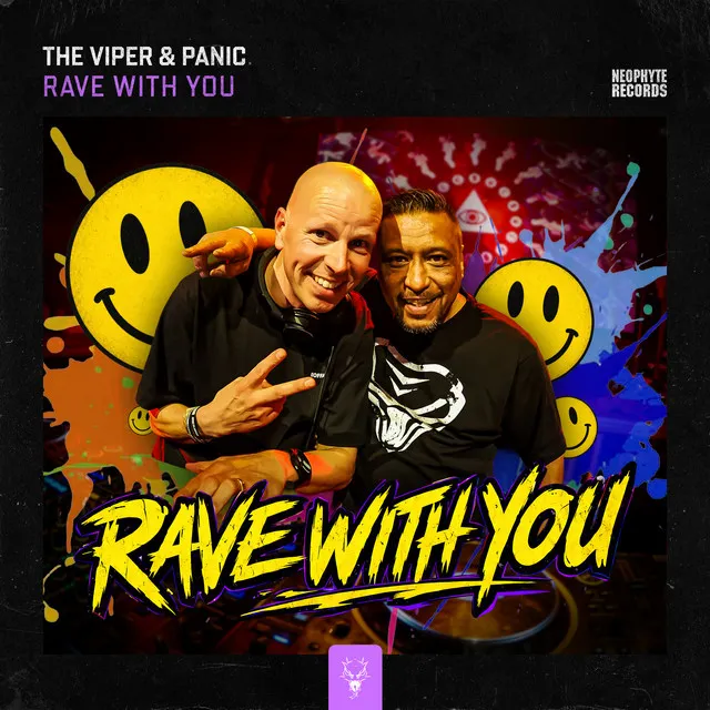 Rave With You by The Viper, Panic - Hardcore cover art