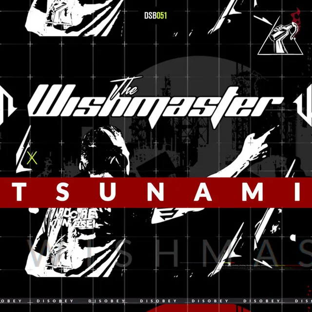Tsunami - Radio Edit by The Wishmaster - Hardcore cover art