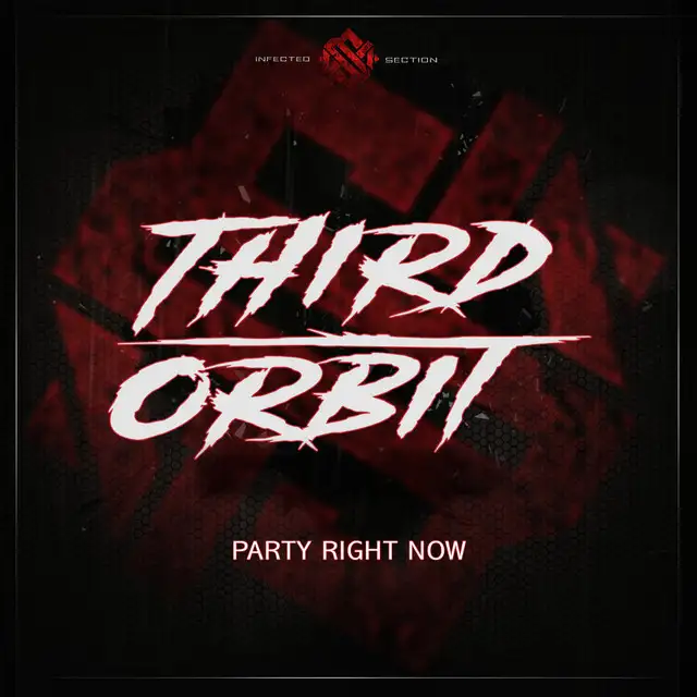 PARTY RIGHT NOW by Third Orbit - Hardstyle cover art
