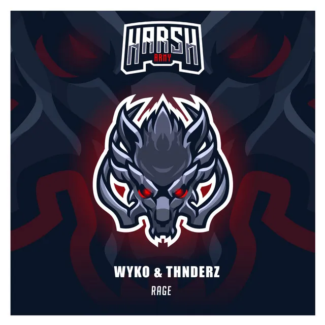 Rage by THNDERZ, Wyko - Hardstyle cover art