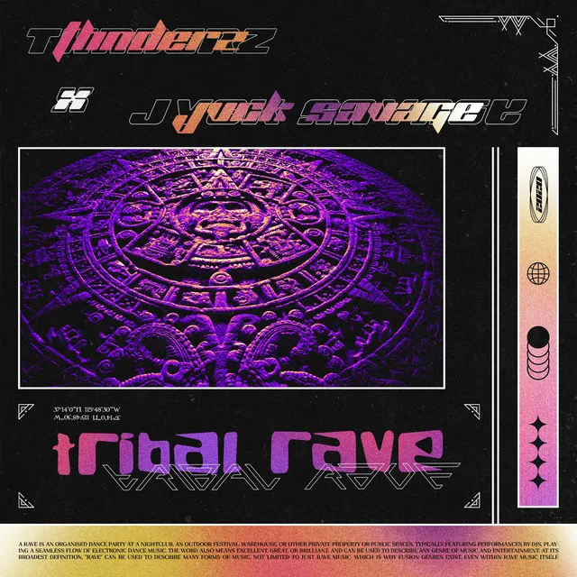 Tribal Rave by THNDERZ, JVCK SAVAGE - Hardstyle cover art