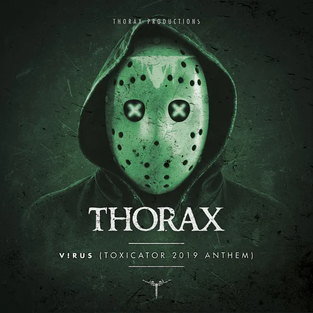 V!rus - Toxicator 2019 Radio Edit Anthem by Thorax - Hardcore cover art