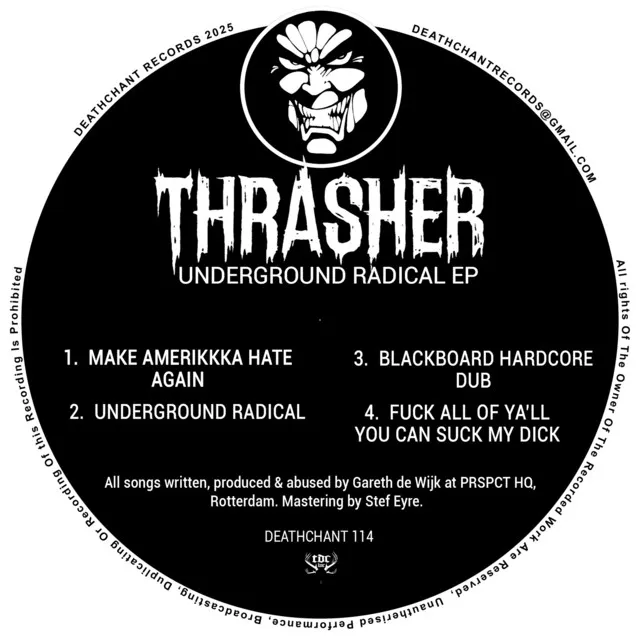 Fuck All Of Ya'll You Can Suck My Dick by Thrasher - Doomcore cover art