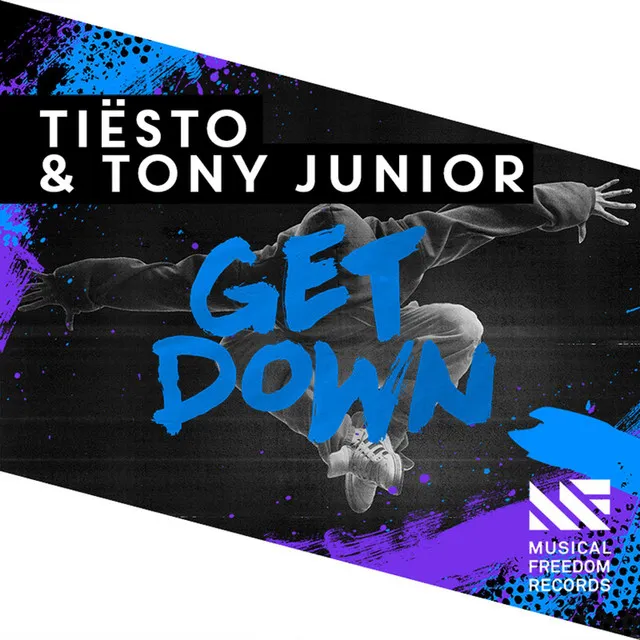 Get Down by Tiësto, Tony Junior - Hardstyle cover art