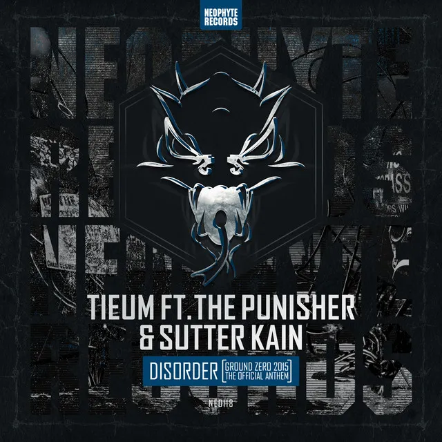 Disorder - Official Ground Zero 2015 Anthem by Tieum, Sutter Kain, The Punisher - Hardcore cover art