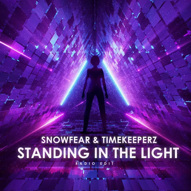 Standing In The Light by Timekeeperz, Snowfear - Euphoric Hardstyle cover art