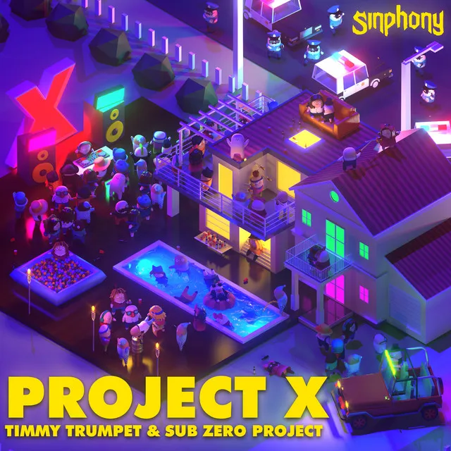 Project X by Timmy Trumpet, Sub Zero Project - Hardstyle cover art