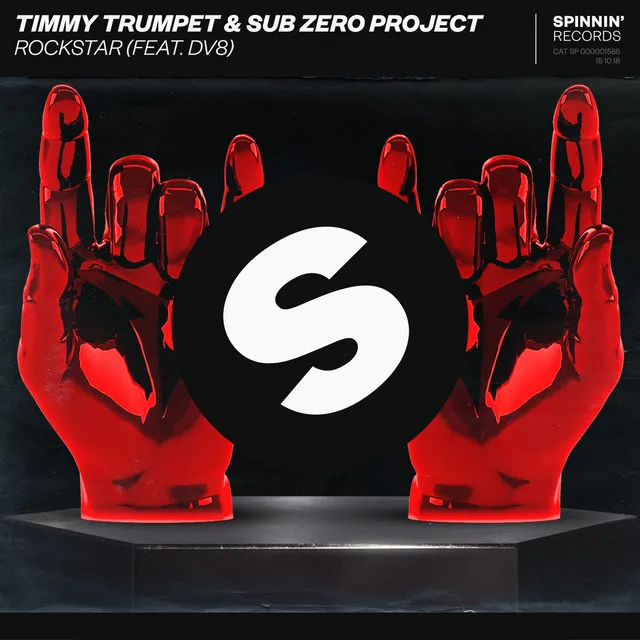 Rockstar (feat. DV8) by Timmy Trumpet, Sub Zero Project, DV8 - Hardstyle cover art