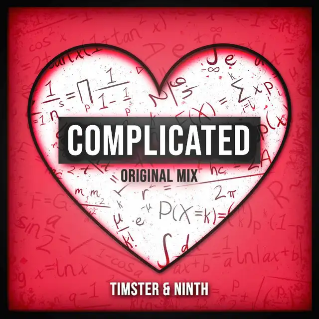 Complicated (Radio Edit) by Timster, Ninth - Hardstyle cover art