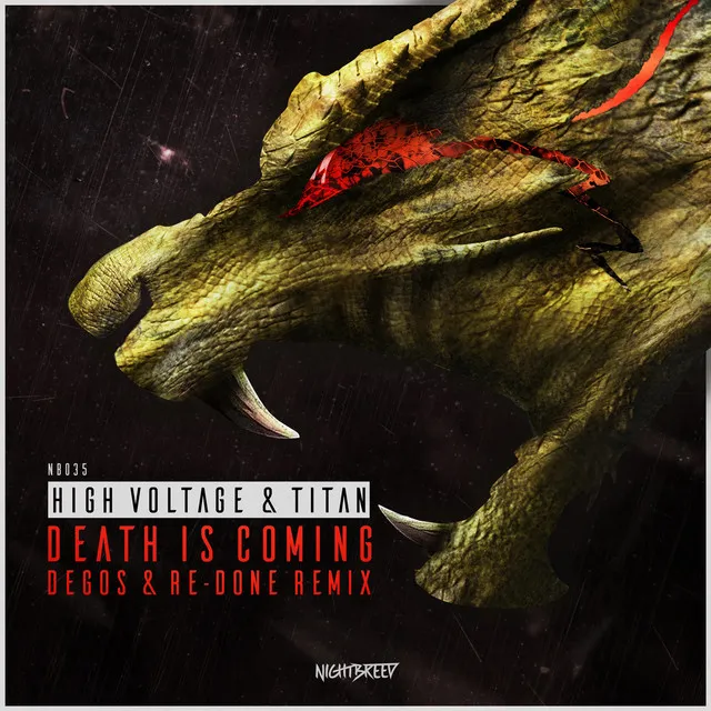 Death Is Coming - Degos & Re-Done Remix Radio Edit by Titan, High Voltage - Rawstyle cover art