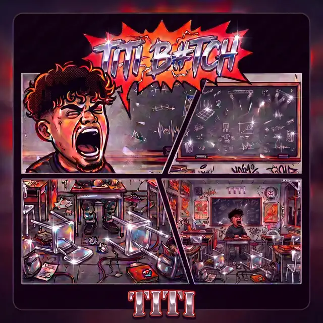 TITI B#TCH by TITI - Hard Techno cover art
