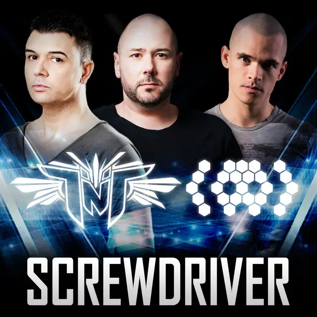 Screwdriver - Radio Cut by TNT, Technoboy, Tuneboy, Audiofreq - Hardstyle cover art