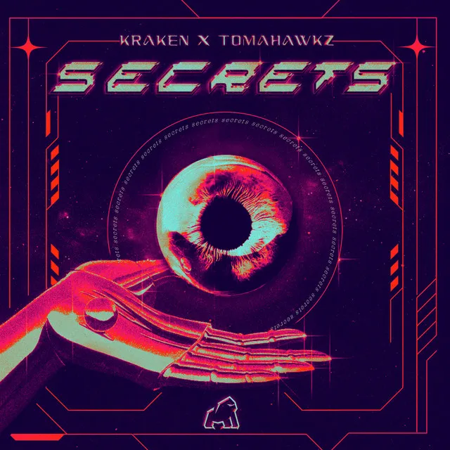 SECRETS by Tomahawkz, Kraken - Hardstyle cover art