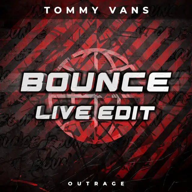 BOUNCE - Live Edit by Tommy Vans - Hardstyle cover art