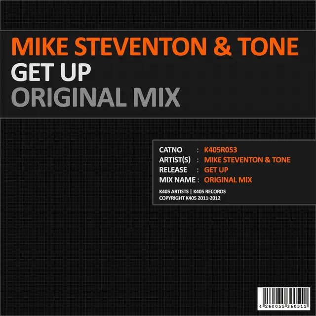 Get Up - Original Mix by Tone, Mike Steventon - Hardstyle cover art