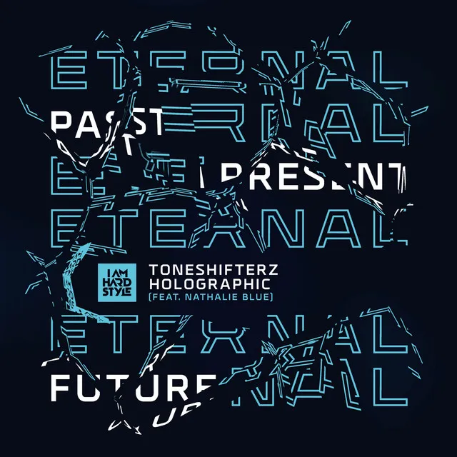 Holographic by Toneshifterz, Nathalie Blue - Hardstyle cover art