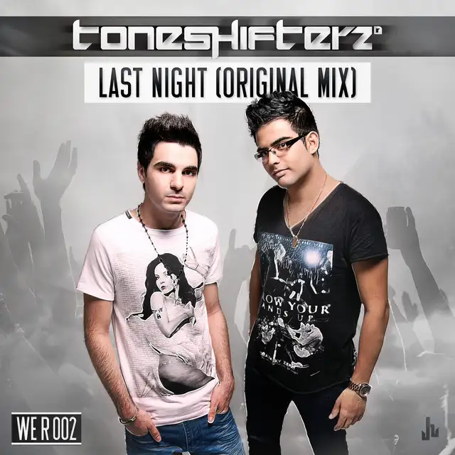 Last Night - Original Mix by Toneshifterz, Chris Madin - Hardstyle cover art
