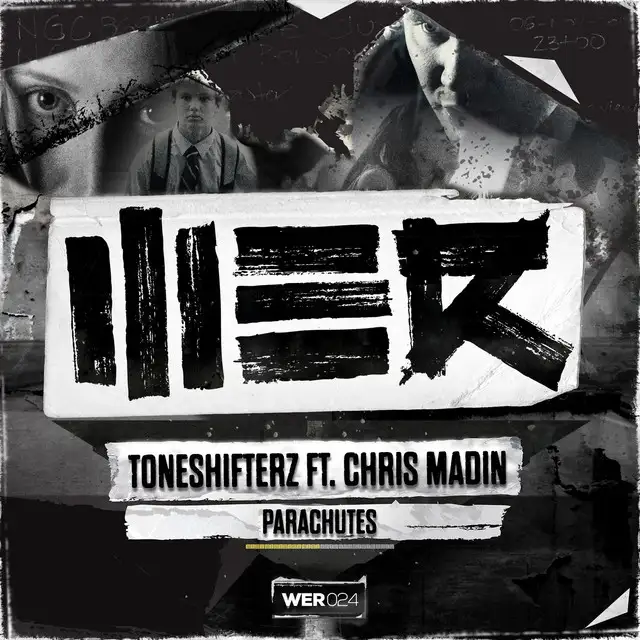Parachutes by Toneshifterz, Chris Madin - Hardstyle cover art