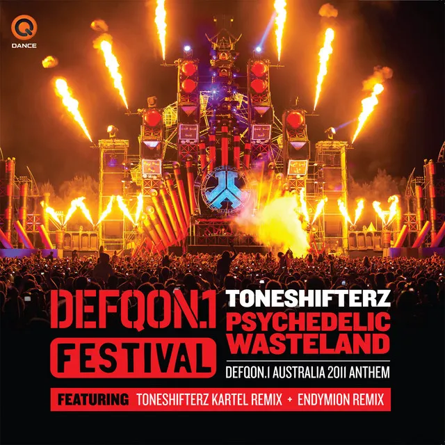 Psychedelic Wasteland (Defqon.1 Australia Anthem 2011) - Original Mix by Toneshifterz - Hardstyle cover art