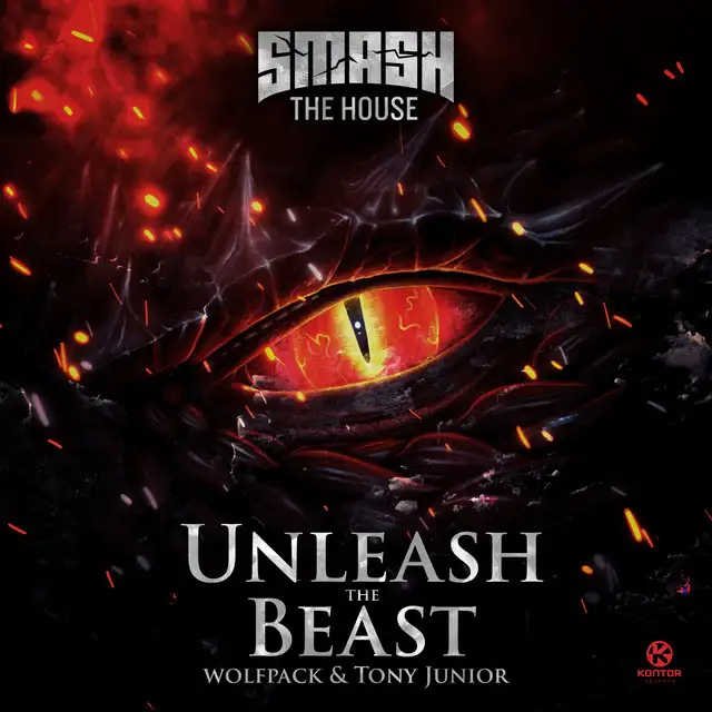 Unleash the Beast by Tony Junior, Wolfpack - Hardstyle cover art