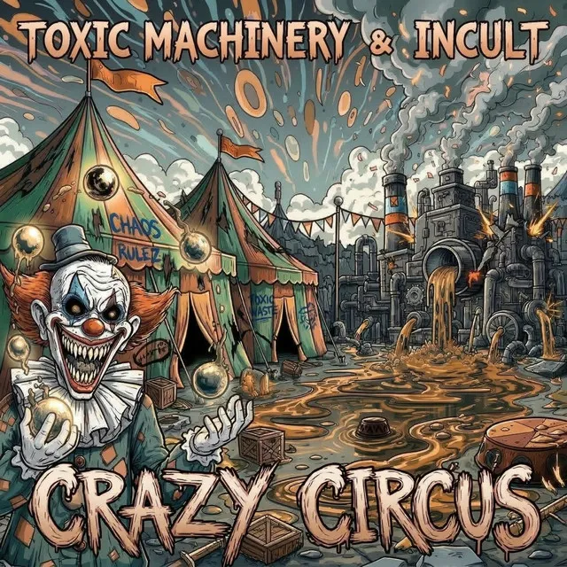 Crazy Circus by Toxic Machinery, Incult - Hard Techno cover art