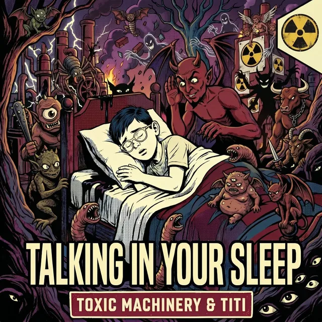 Talking in Your Sleep by Toxic Machinery, TITI - Hard Techno cover art