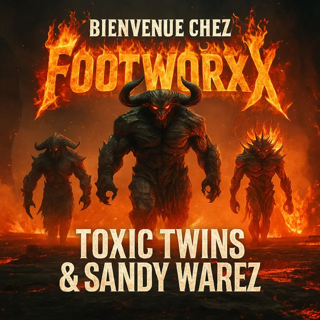 Bienvenue chez footworxx by Toxic Twins, Sandy Warez - Uptempo cover art