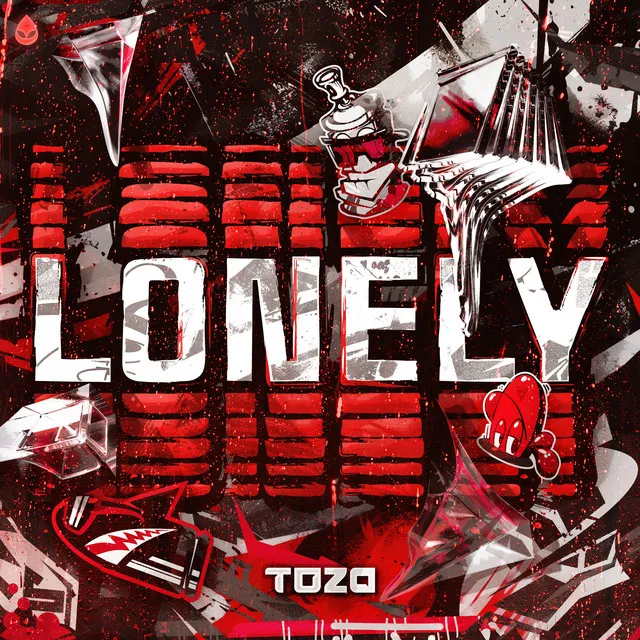 LONELY by TOZA - Hardstyle cover art