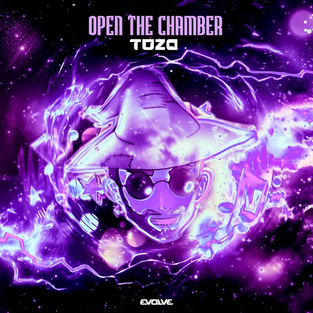 OPEN THE CHAMBER by TOZA - Hardstyle cover art