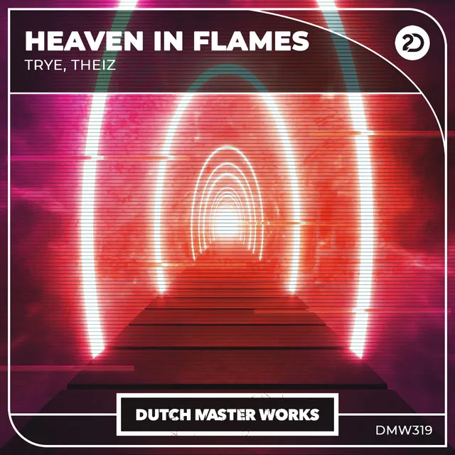 Heaven In Flames by Trye, Theiz - Hardstyle cover art