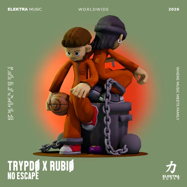 No Escape by Trypdø, RUBIØ - Hard Techno cover art