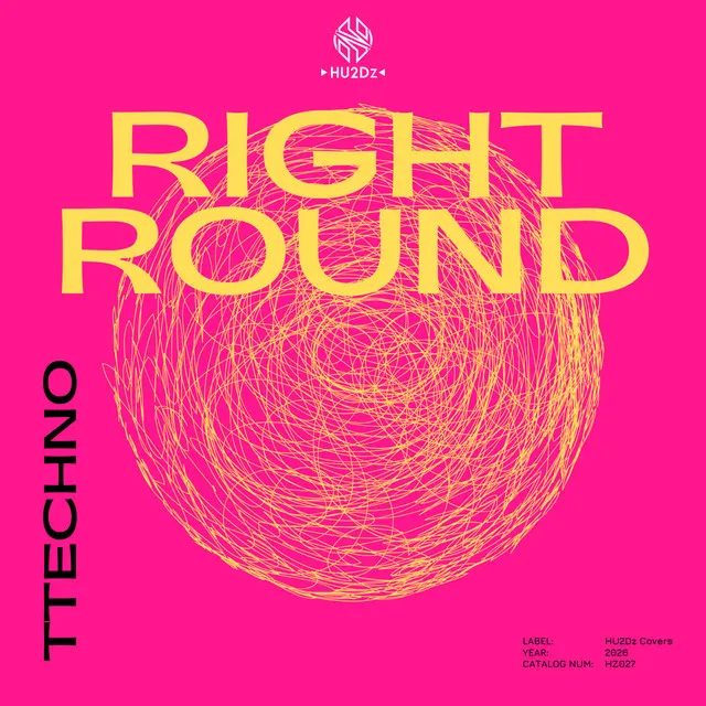 Right Round by TTECHNO - Hardstyle cover art