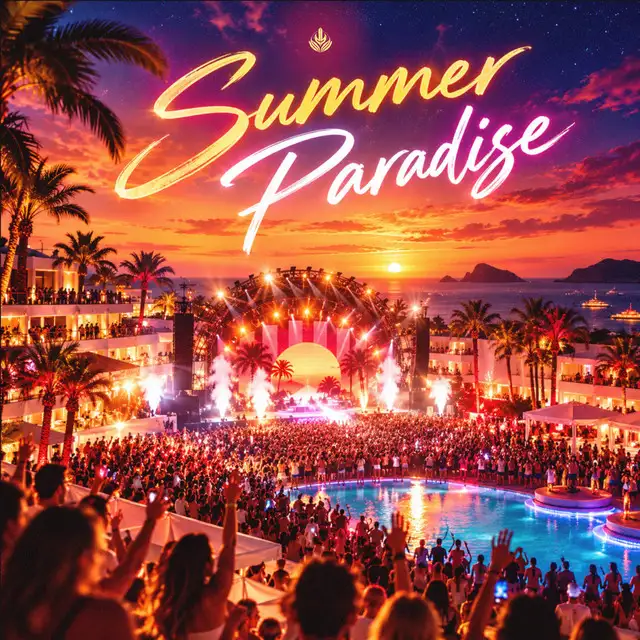Summer Paradise by TTECHNO - Hardstyle cover art