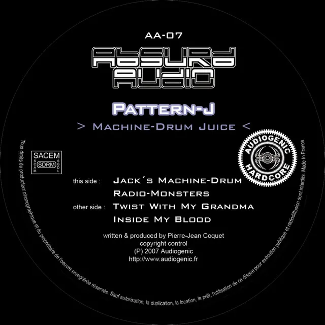 Cover art of Machine-Drum Juice