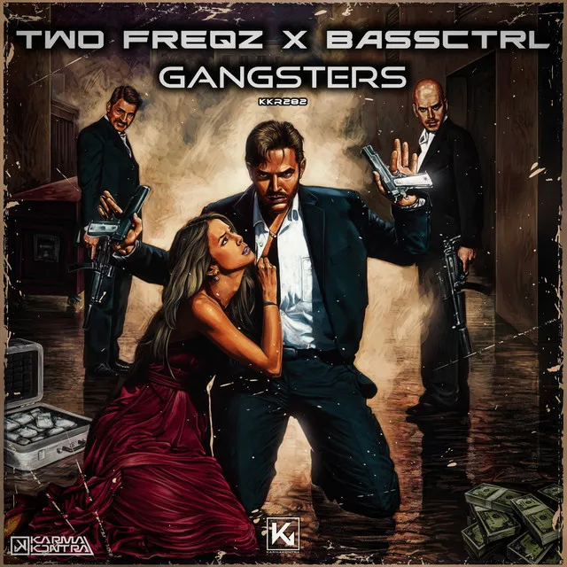 Gangsters - Extended by Two Freqz, BassCtrl - Hardstyle cover art