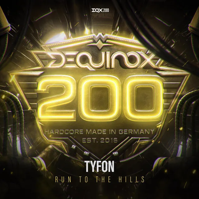 Run to the Hills by Tyfon - Hardcore cover art
