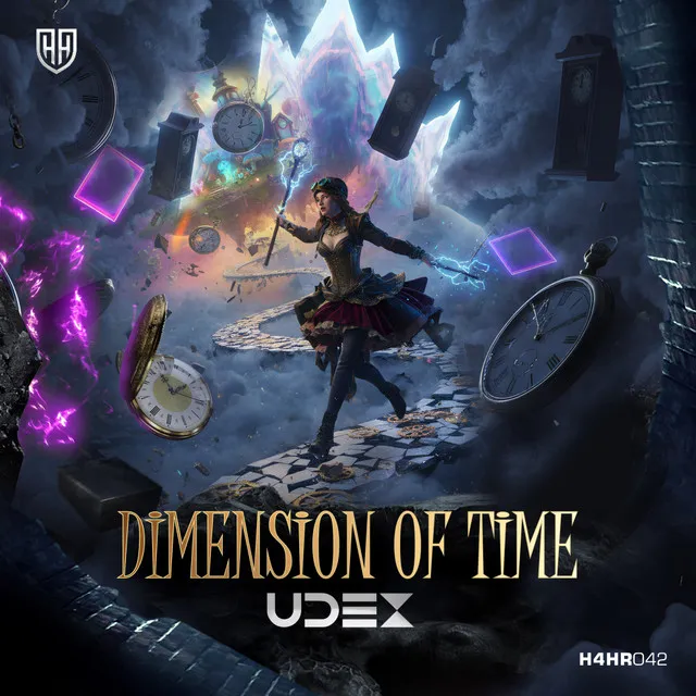 Dimension of Time by Udex - Hardstyle cover art