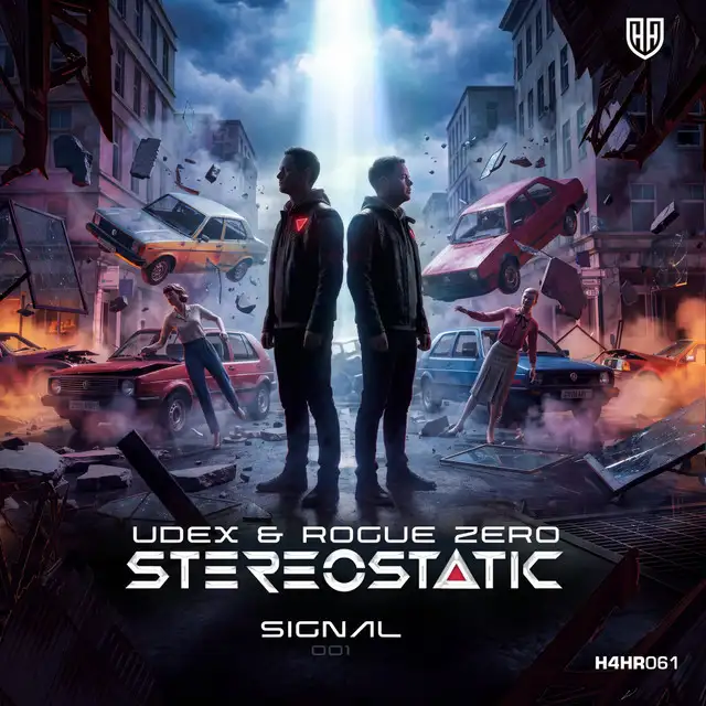 Signal by Udex, Rogue Zero, Stereo Static - Hardstyle cover art