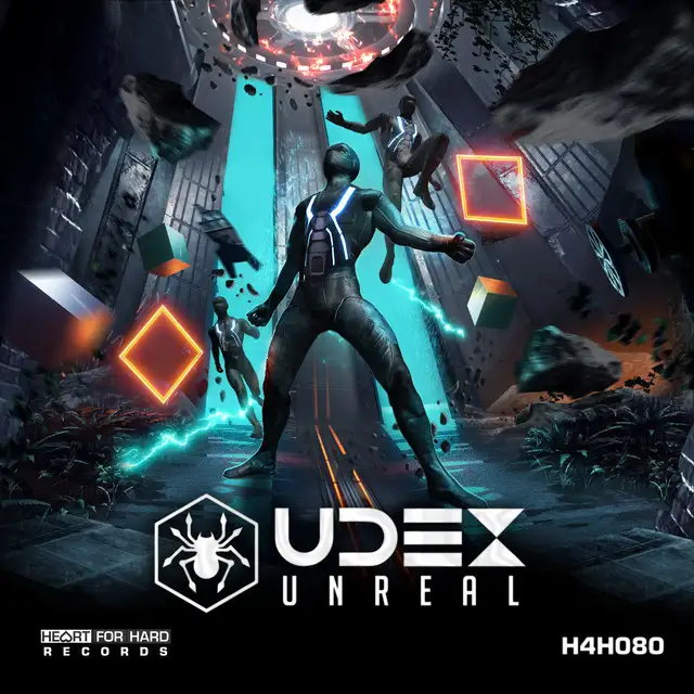 Unreal by Udex - Hardstyle cover art