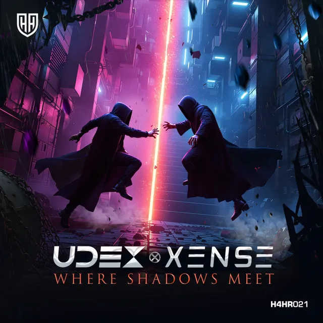 Where Shadows Meet by Udex, Xense - Hardstyle cover art