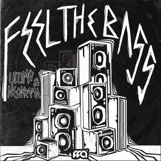 Feel The Bass by ULTIMO, NEODRAMA - Hard Techno cover art