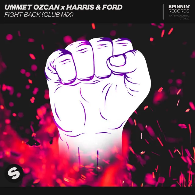 Fight Back - Club Mix by Ummet Ozcan, Harris & Ford - Hardstyle cover art